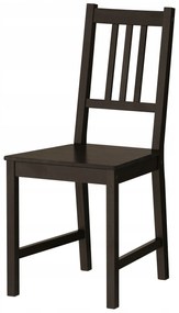 IKEA STEFAN Stolička hnedo-čierna