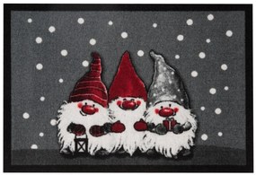Hanse Home Collection koberce Rohožka Vianoce - 3 trpaslíci 103037 - 40x60 cm