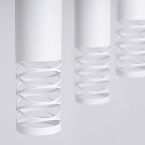 Sollux SL.1688 - Luster na lanku LAMI 3xGU10/10W/230V biela