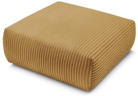 Menčestrová podnožka v horčicovej farbe Lucien – Bobochic Paris