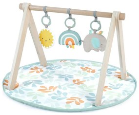 Ingenuity - Detská hracia deka s drevenou hrazdičkou SLNKO VALLEY