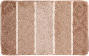 Kúpeľňový koberček MULTI A5132 ROMBY béžový