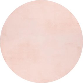 Obsession koberce AKCE: 80x80 (průměr) kruh cm Kusový koberec Cha Cha 535 powder pink kruh - 80x80 (priemer) kruh cm