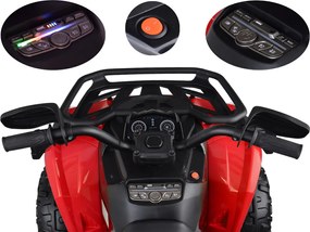 JOKOMISIADA Veľká detská štvorkolka na akumulátor 4x4 PA0328 červená