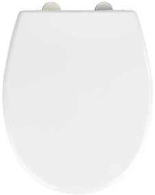 WENKO 24571100-WC sedadlo VORNO NEO 46x37 cm biele/strieborné