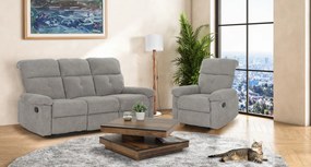 Trojsedák Elza, šedá látka, s polohováním