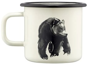 Hrnček Bear 0,37l, smalt / béžový