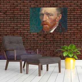 Obraz -  Vincent van Gogh, Self-Portrait, reprodukcia (90x60 cm)
