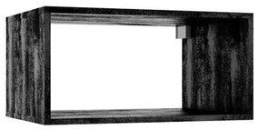 Policový box Naturel Stilla 30x60x44 cm čierna STILLAA03018