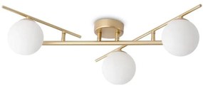 Ideal Lux - LED Prisadený luster ATLAS 3xG9/3W/230V zlatá ID311340