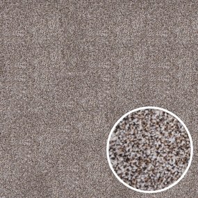 Betap, Koberec metráž Dalesman 68, na mieru, šíře 4m,5m, hnedá, filc, detská izba