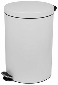 Alda Pedálový odpadkový koš Freedom Fresh 20 l,biela, 20 l