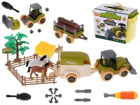 KIK KX5309_1 Farma s traktorom a príslušenstvom