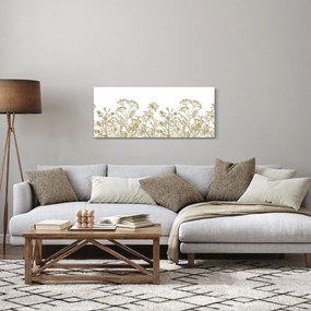 Obraz - Lúčne kvety (120x50 cm)