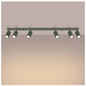 Zelené bodové svietidlo 6,5x117 cm Gleam – Sollux