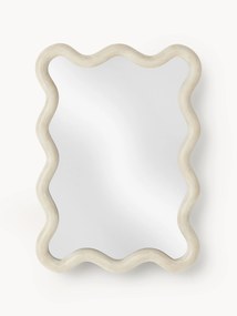 Celoplošné zrkadlo's vlnitým okrajom Wave