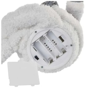 LED Vianočná dekorácia 6xLED/3xAA snehuliak