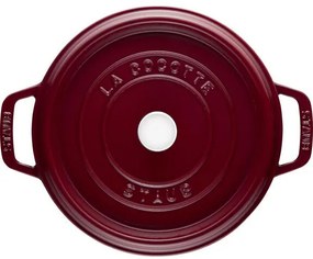 Staub Cocotte okrúhly hrniec 28 cm/6,7 l bordeaux, 40502-278