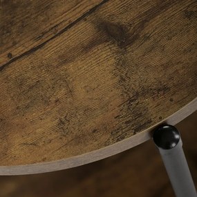 Autronic BONTEC Odkladací stolík 44x44cm, mdf, divoký dub, CT-G1005 OAK Farba: Prírodné