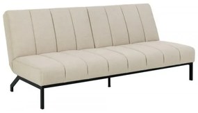 Třímístná rozkládací pohovka Caix 198 cm béžová