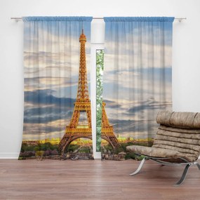 Sablio Záves Eiffel Tower 3: 2 ks 140x250 cm