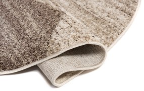 Koberec kruh K195B BEIGE SARI KOŁO 3UX Veľkosť: 130x130cm