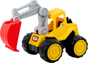 LEAN Toys Detské záhradné rýpadlo na piesok žlté
