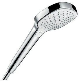 Hansgrohe Croma Select E - Ručná sprcha Vario EcoSmart 9 l/min, biela/chróm 26813400