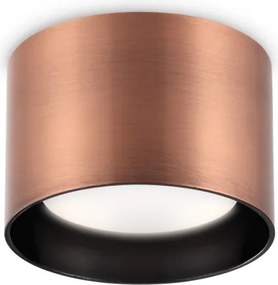 Ideal Lux - LED bodové svietidlo SPIKE 1xGX53/9W/230V priemer 10 cm medené