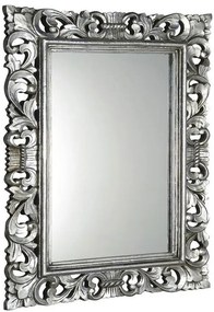 Sapho Sapho, SCULE zrkadlo v ráme, 70x100cm, strieborná Antique, IN156