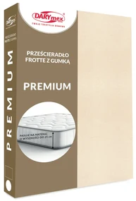 FROTÉ PRESTIERADLO PREMIUM 200X220 CM SVETLOBÉŽOVÉ