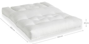 Béžová rozkladacia pohovka vhodná do exteriéru Karup Design Design OUT™ Hippo Beige