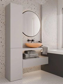 Kúpeľňová skrinka Neltossa 15 (kašmír). Akcia -23%. Vlastná spoľahlivá doprava až k Vám domov. 1133022