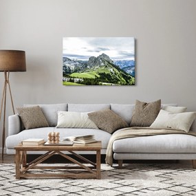Obraz - Vrcholy hôr (90x60 cm)