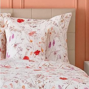 Kvalitex Prodloužené saténové povlečení 140x220, 70x90cm Luční tanec