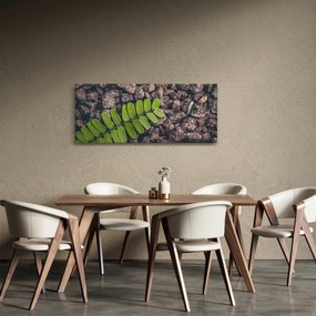 Obraz zelenej rastliny (120x50 cm)