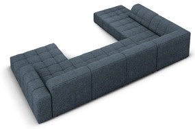 Modrá rohová pohovka (ľavý roh/do "U") Chicago – Cosmopolitan Design
