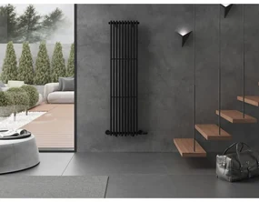Mexen Tulsa, vykurovacie teleso 1600 x 420 mm, 613 W, čierna, W219-1600-420-00-70