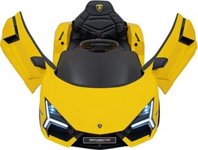 Elektrické autíčko Lamborghini Revuelto žlté