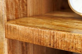 Polica IRON CRAFT 160 × 156 cm Mango Natural