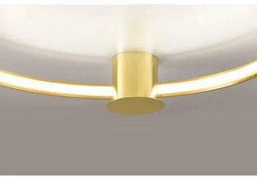 Thoro TH.252 - LED Stropné svietidlo RIO LED/50W/230V CRI90 3000K pr. 78 cm zlatá