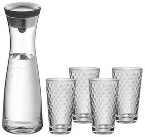 Karafa na vodu + 4 poháre WMF 948659990