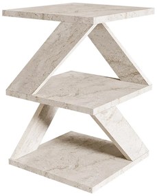 Odkladací stolík Albeni Travertine