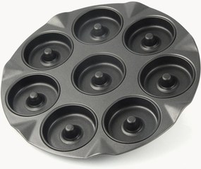 Podnos na 8 jablkových šišiek Black Metallic