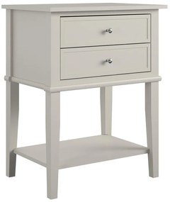 Svetlosivý nočný stolík Franklin – Støraa