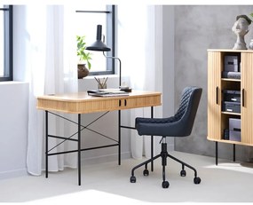Pracovný stôl v dekore duba 60x120 cm Nola – Unique Furniture