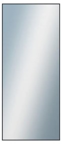 DANTIK - Zrkadlo v rámu, rozmer s rámom 60x140 cm z lišty Hliník čierna (7001021)