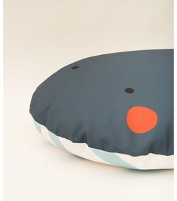Sivý detský sedací vak Whale – The Wild Hug