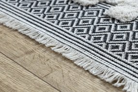 Koberec EKO SIZAL MOROC geometrický 22321 - krém / sivý