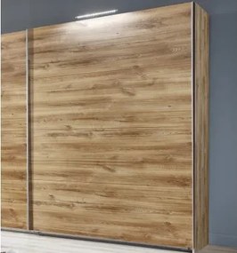 Posuvné dvere ku korpusu skrine šírky 225 cm Easy Plus, doskový dub%
